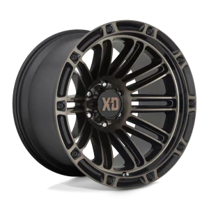 XD Series – XD846 DOUBLE DEUCE – Black – 20″x12″ -44mm – All weather Wheels – XD84621280644N